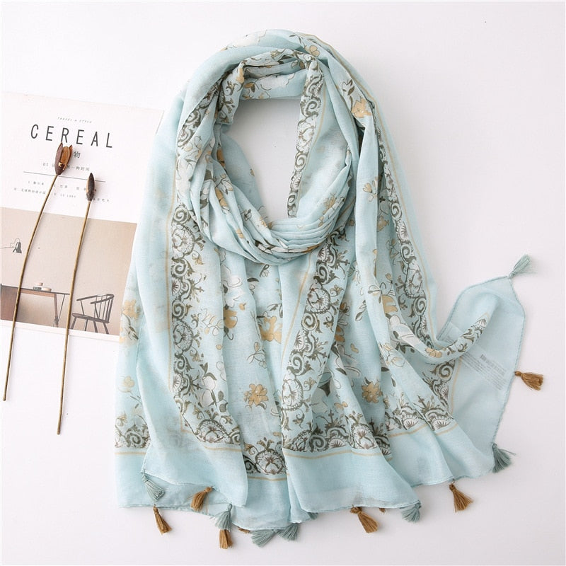 Tri-Shade Scarf