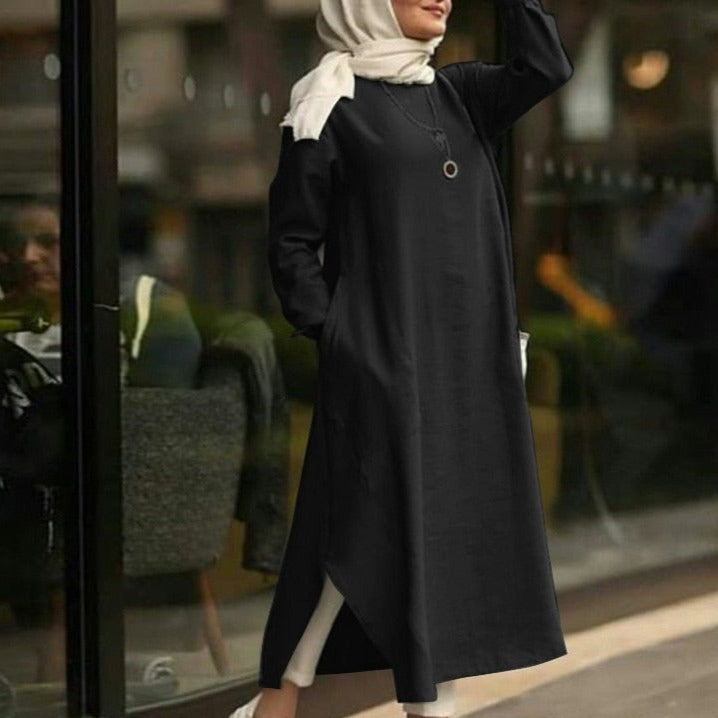 Abaya Midi Dress