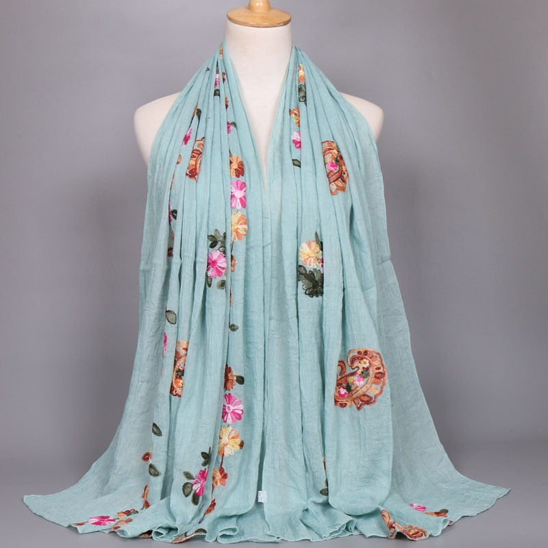 Floral Pashmina Scarf