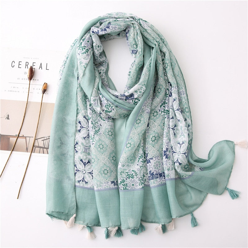 Tri-Shade Scarf