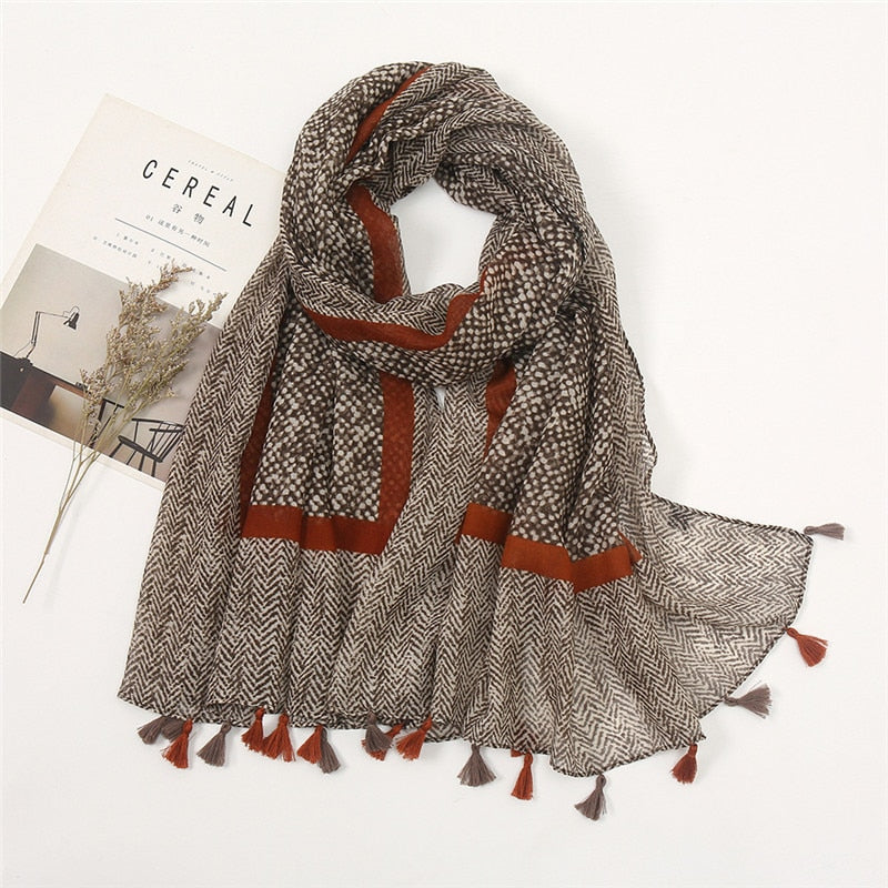 Tri-Shade Scarf