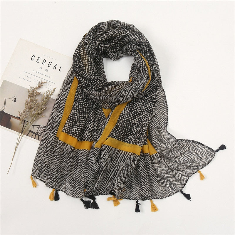 Tri-Shade Scarf