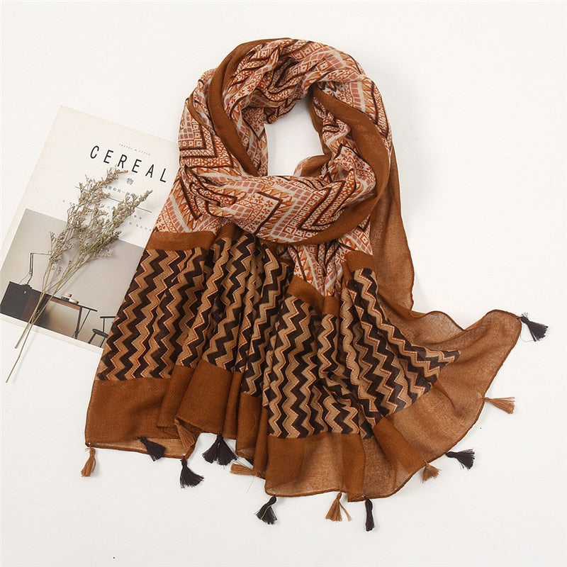 Tri-Shade Scarf