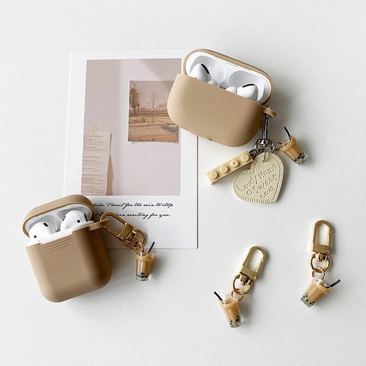 Coffee Keychain and Earphone Case