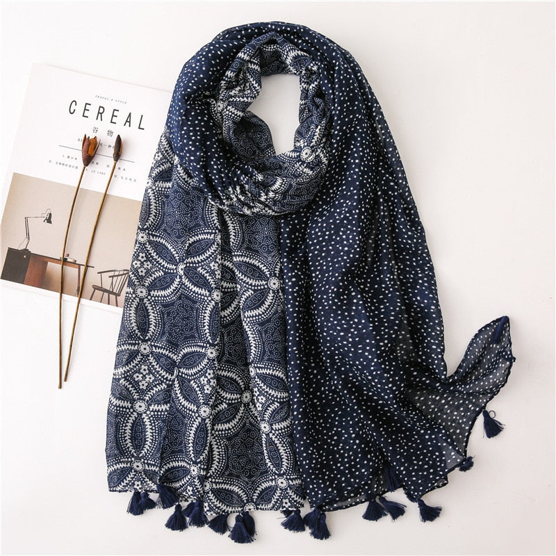 Tri-Shade Scarf