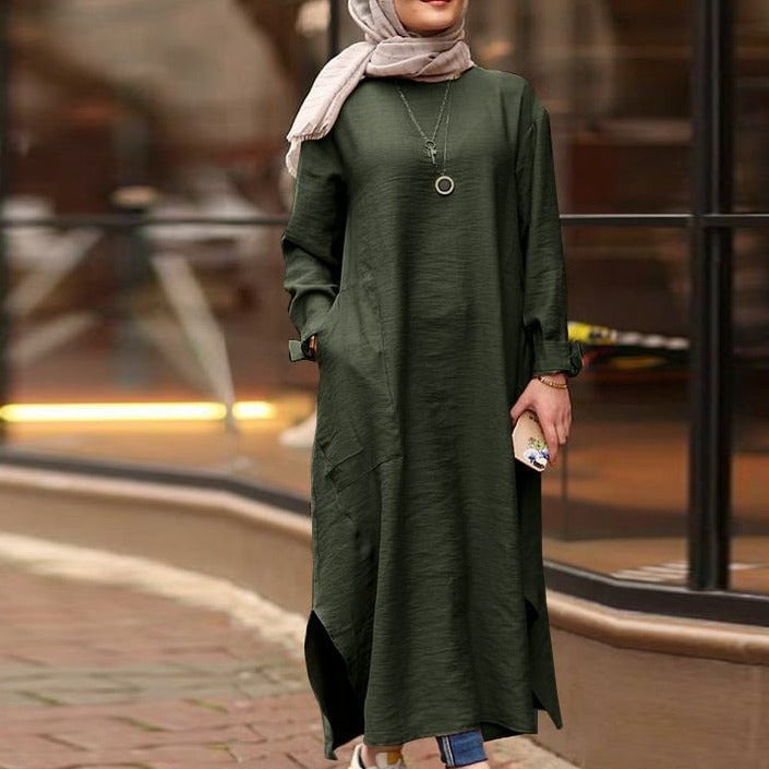 Abaya Midi Dress