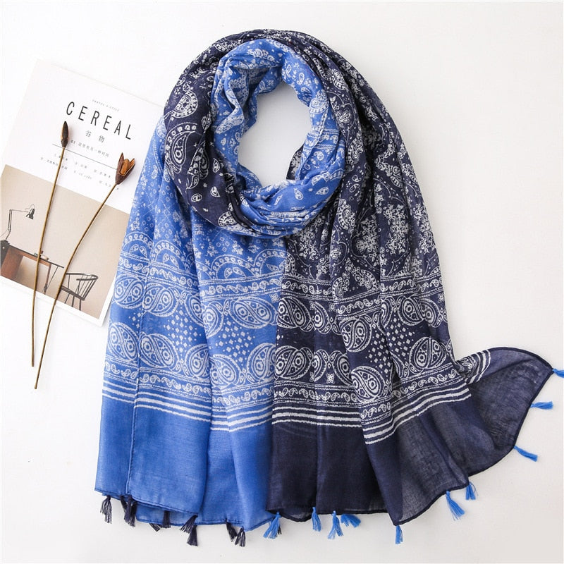 Tri-Shade Scarf