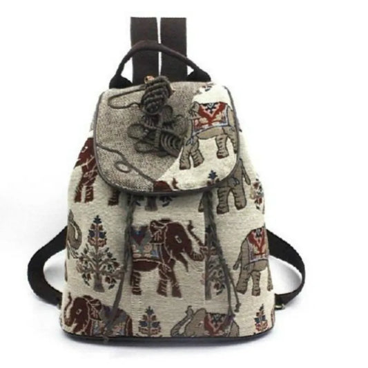 Bohemian backpack