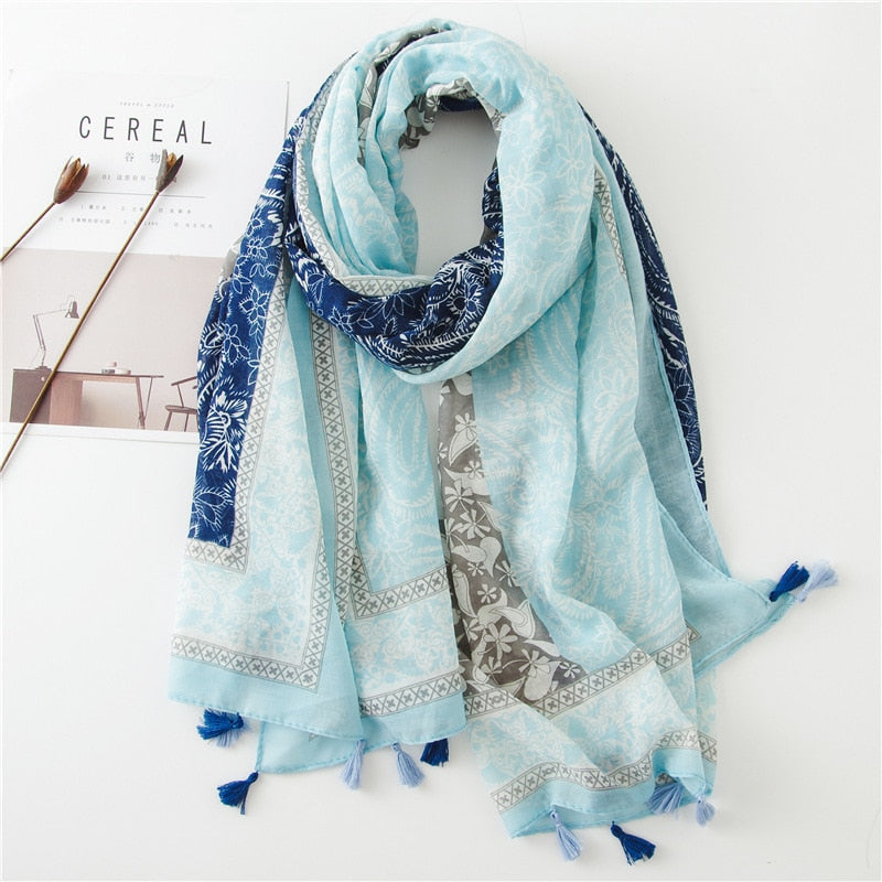 Tri-Shade Scarf