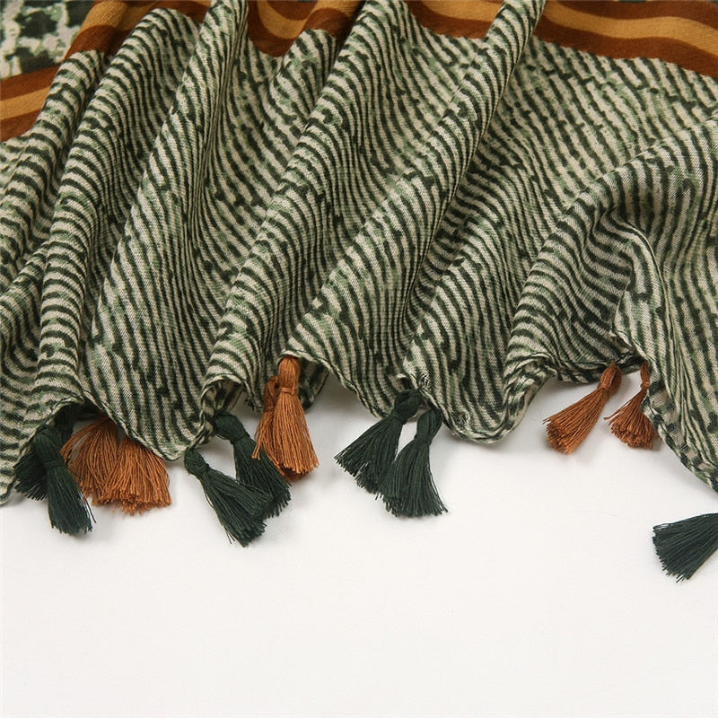 Tri-Shade Scarf