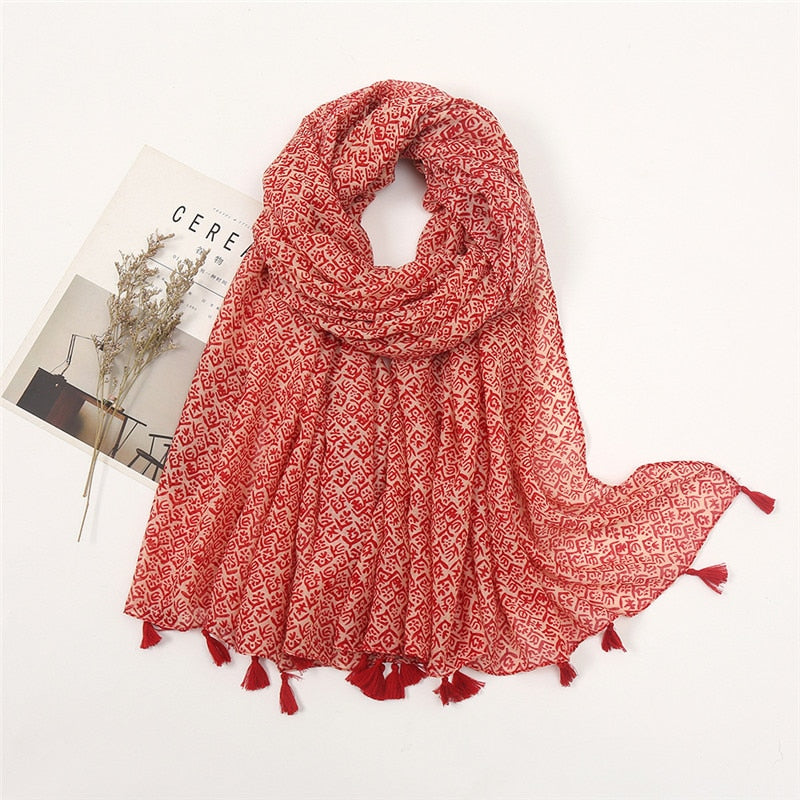 Tri-Shade Scarf