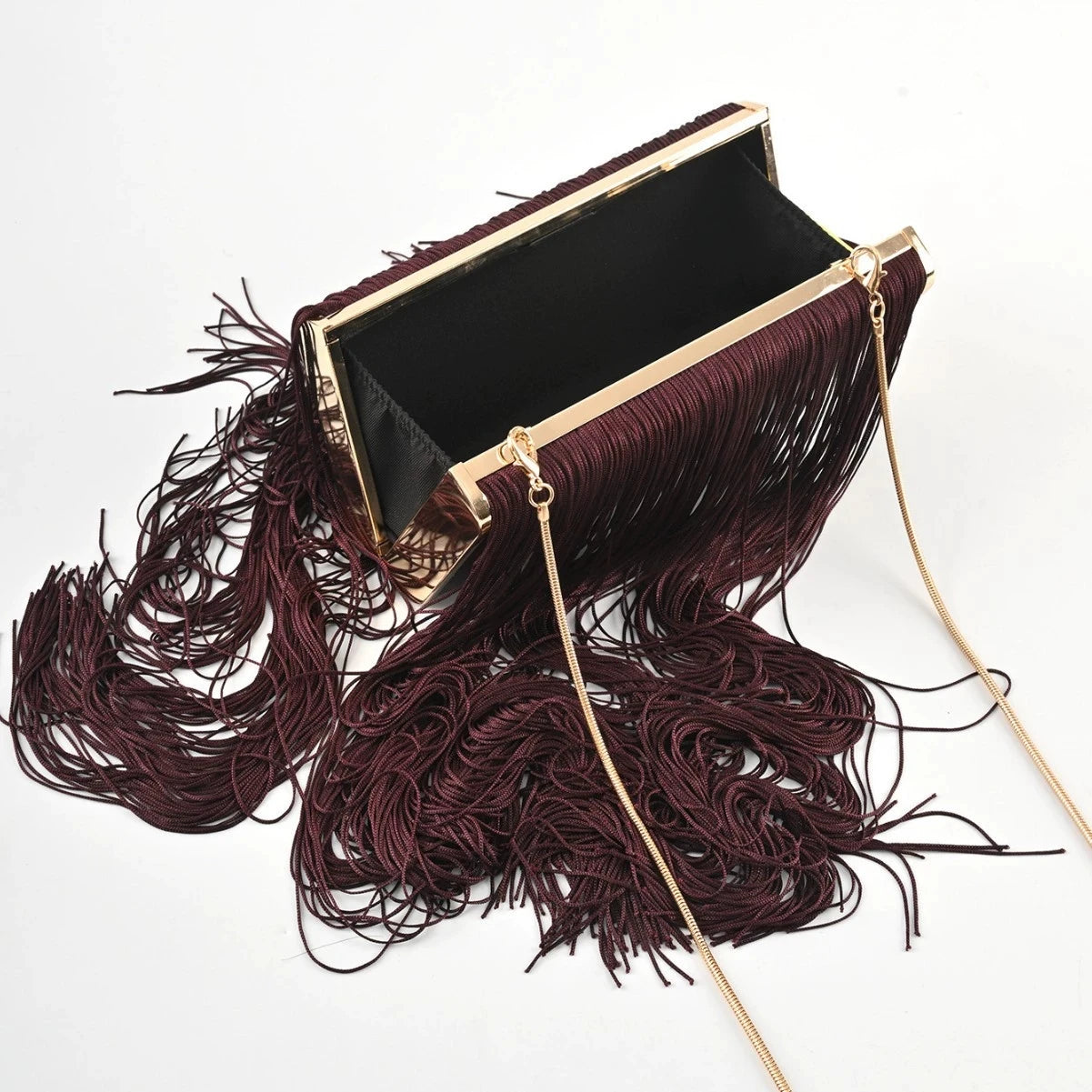 Elowen Tassel Evening Clutch