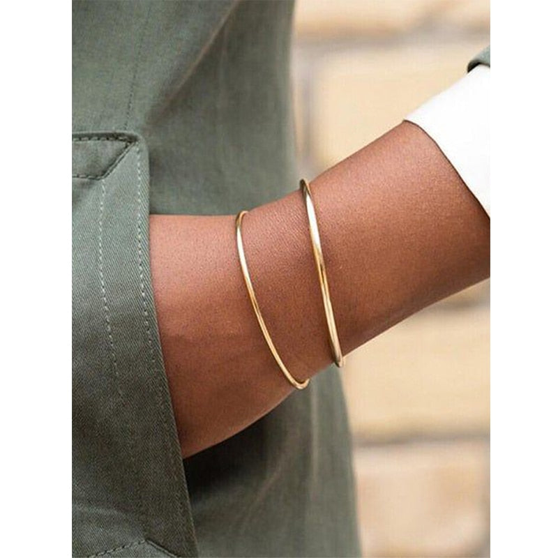 Steel Cuff Bracelet