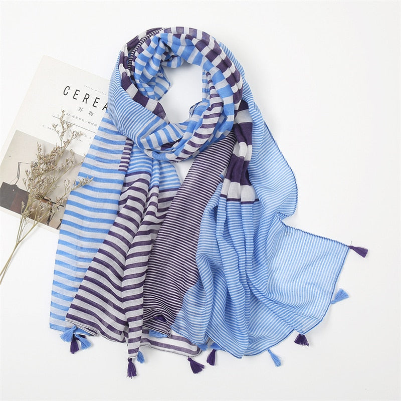 Tri-Shade Scarf