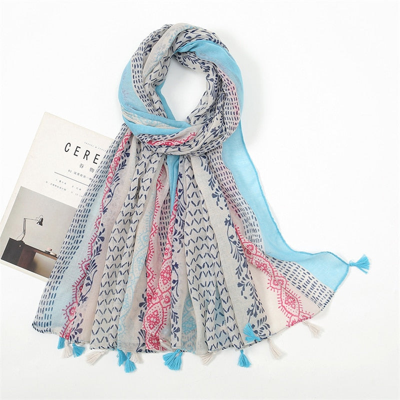 Tri-Shade Scarf