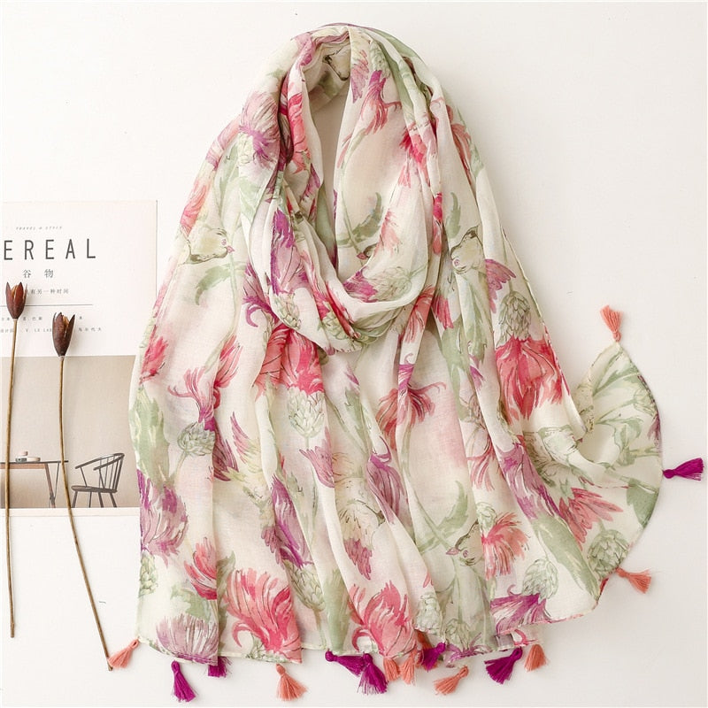 Tri-Shade Scarf