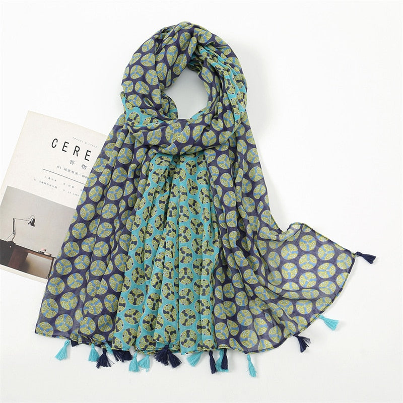 Tri-Shade Scarf
