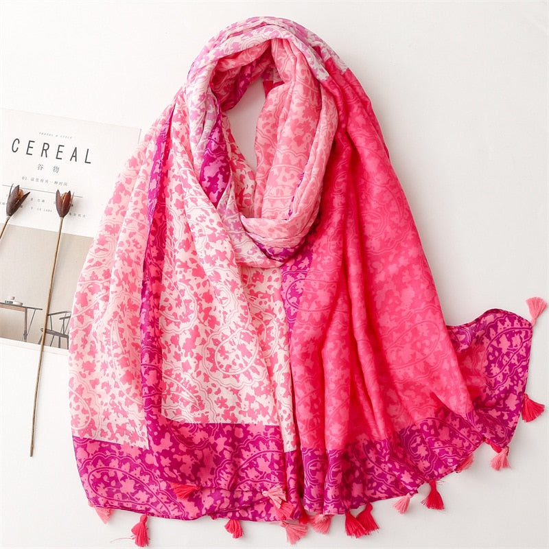 Tri-Shade Scarf