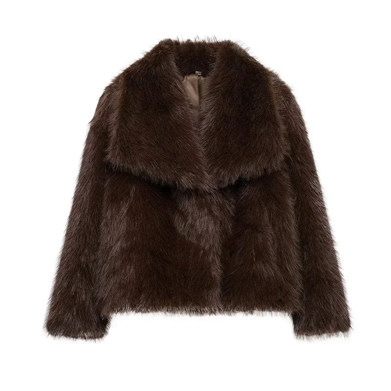 Veloura Faux Fur Jacket