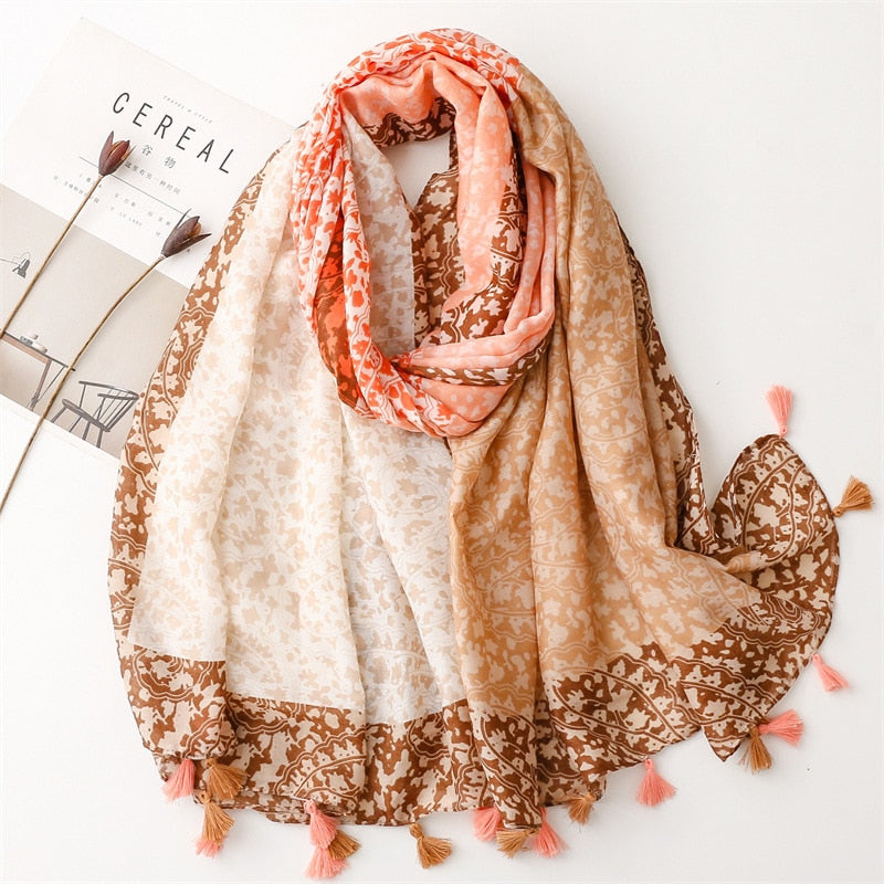 Tri-Shade Scarf