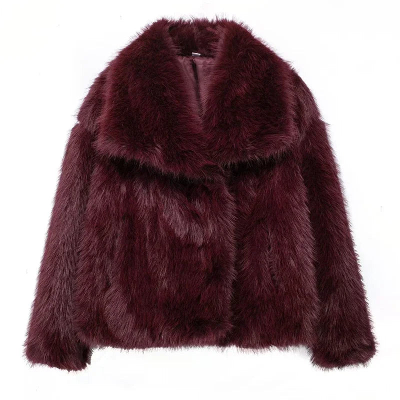 Veloura Faux Fur Jacket