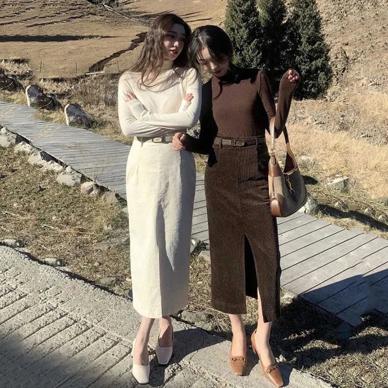 Vintage Corduroy Skirt
