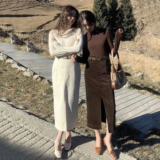 Vintage Corduroy Skirt