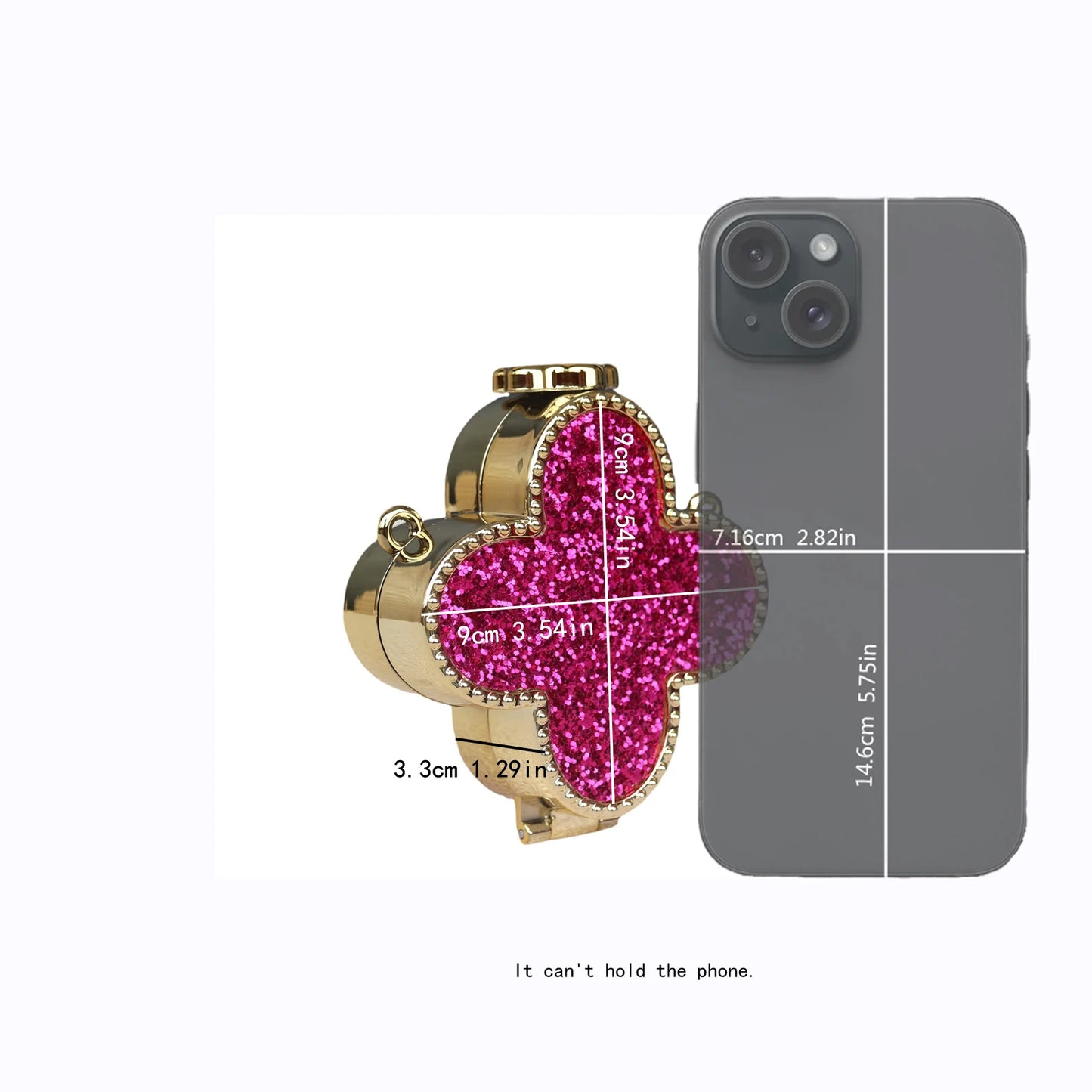 Lunara Mini Acrylic Clutch