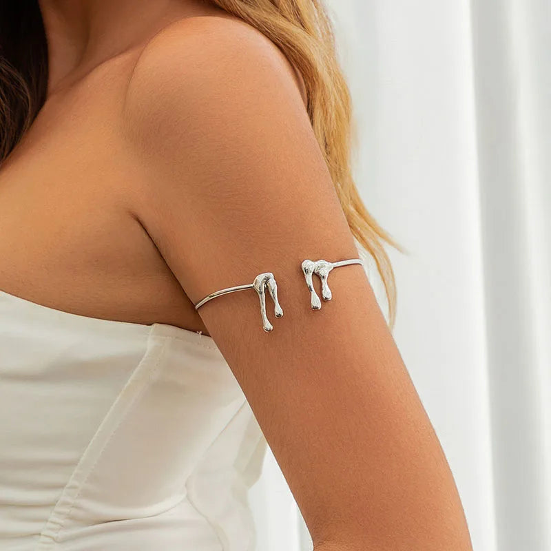 Elara Teardrop Arm Cuff
