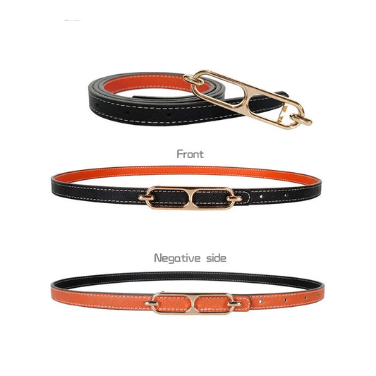 Double Sided Leather Belt