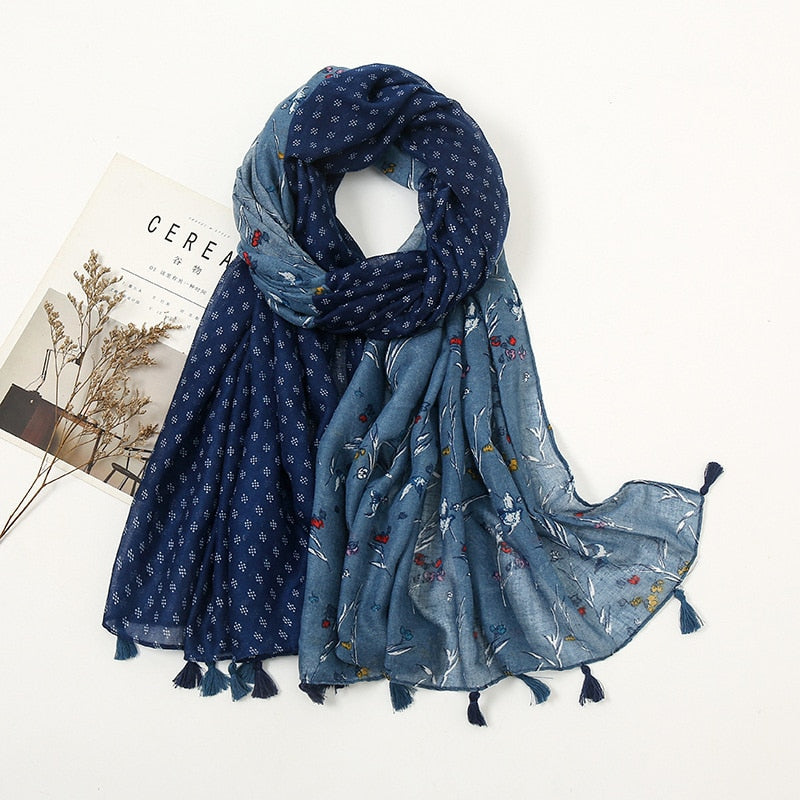 Tri-Shade Scarf
