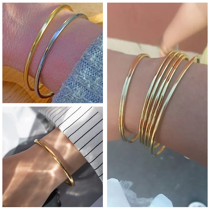 Steel Cuff Bracelet