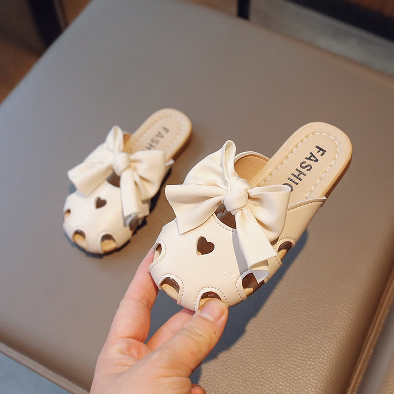 Ribbon Bowtie Slippers