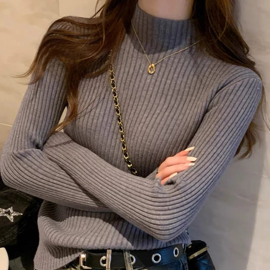 Long Sleeved Turtleneck Sweater