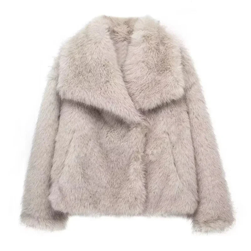 Veloura Faux Fur Jacket