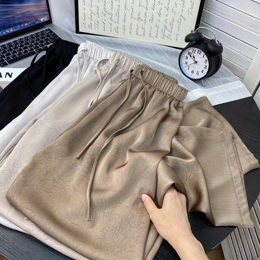 Silk Satin Women's Pants