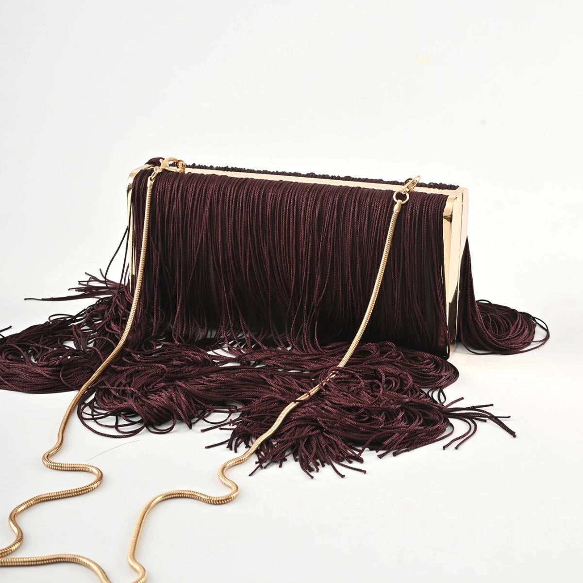 Elowen Tassel Evening Clutch