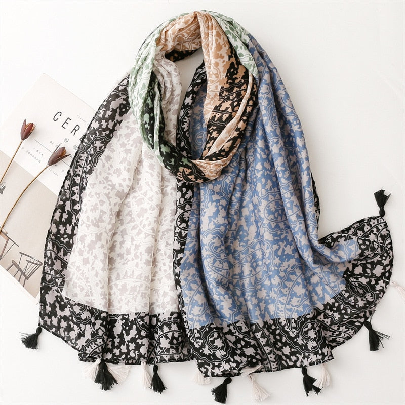 Tri-Shade Scarf