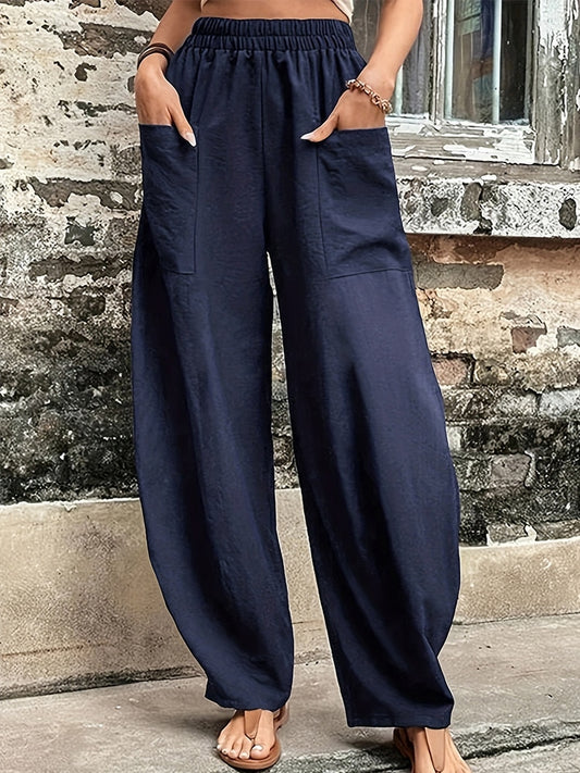 Oversized Linen Pants