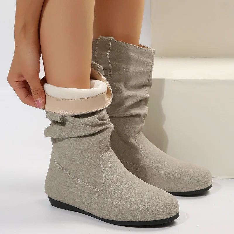 Fur Warm Snow Boots