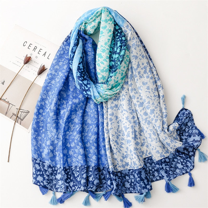 Tri-Shade Scarf