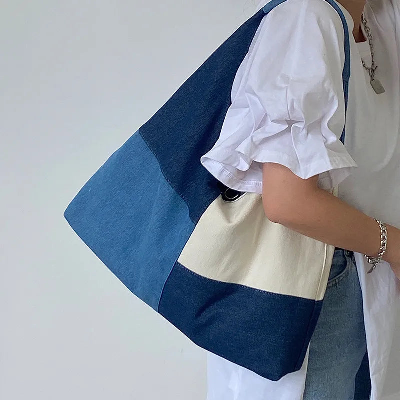 Denim Shoulder Handbags