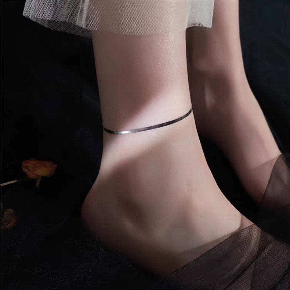 Elegant Steel Anklet