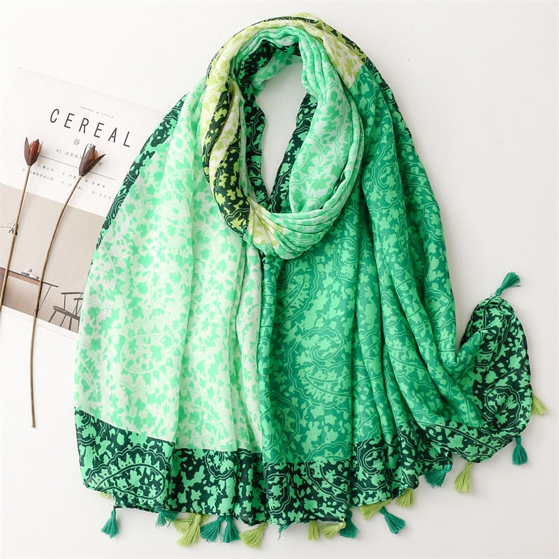 Tri-Shade Scarf