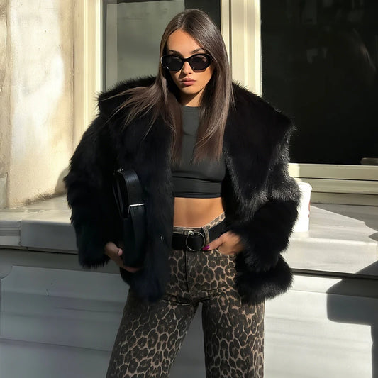 Veloura Faux Fur Jacket