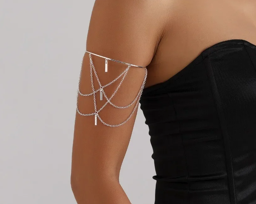 Seraphina Charm Arm Cuff
