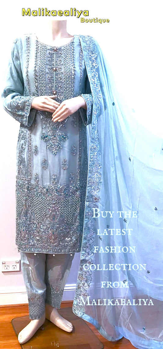 Ready Made Chiffon Formal Dress