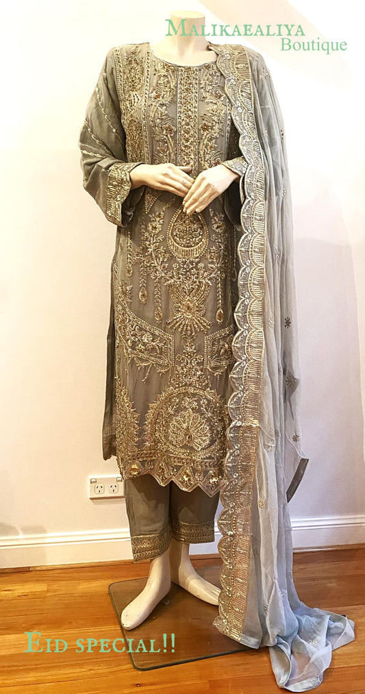 Ready Made Chiffon Formal Dress