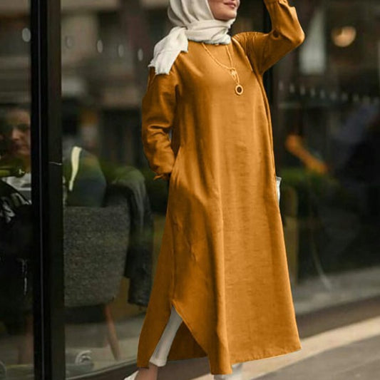 Abaya Midi Dress