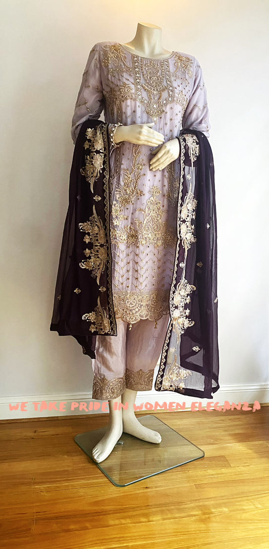 Ready Made Formal Chiffon Dress